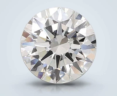 5.50ct F VVS2 Excellent Cut Round Lab Grown Diamond