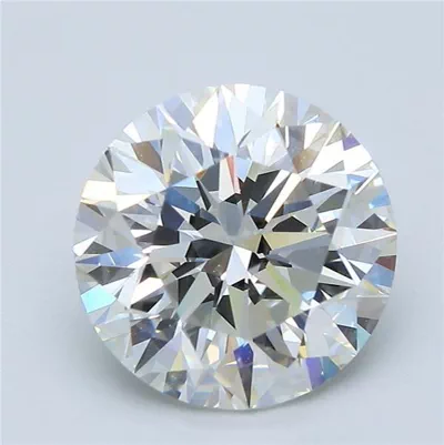 4.87ct I VS2 Rare Carat Ideal Cut Round Diamond
