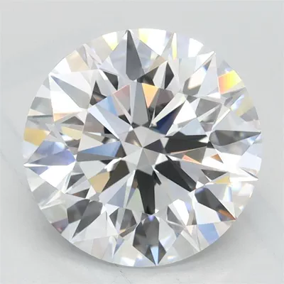 2.58ct D VVS1 Rare Carat Ideal Cut Round Lab Grown Diamond