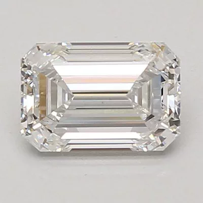 1.45ct D VS1 Excellent Cut Emerald Lab Grown Diamond