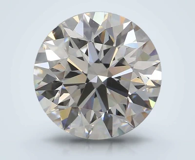 2.57ct E VVS2 Excellent Cut Round Lab Grown Diamond