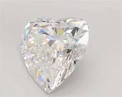 6.02ct E VVS2 Rare Carat Ideal Cut Heart Lab Grown Diamond