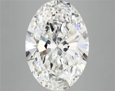 10.05ct F VVS2 Rare Carat Ideal Cut Oval Lab Grown Diamond
