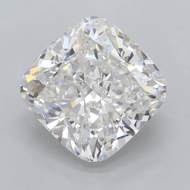 1.57ct E VVS2 Rare Carat Ideal Cut Cushion Lab Grown Diamond