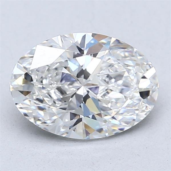 1.51ct E VVS2 Rare Carat Ideal Cut Oval Lab Grown Diamond