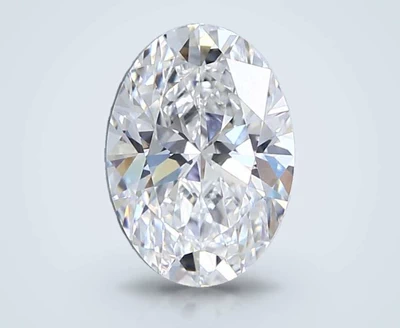 1.51ct E VVS2 Rare Carat Ideal Cut Oval Lab Grown Diamond