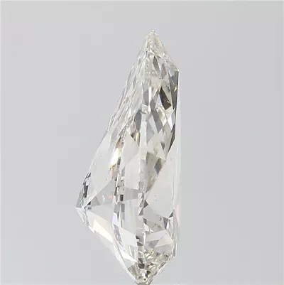 5.01ct I SI1 Rare Carat Ideal Cut Pear Diamond
