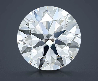 3.20ct D VS2 Rare Carat Ideal Cut Round Diamond