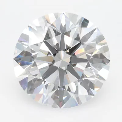3.47ct D VVS2 Rare Carat Ideal Cut Round Lab Grown Diamond