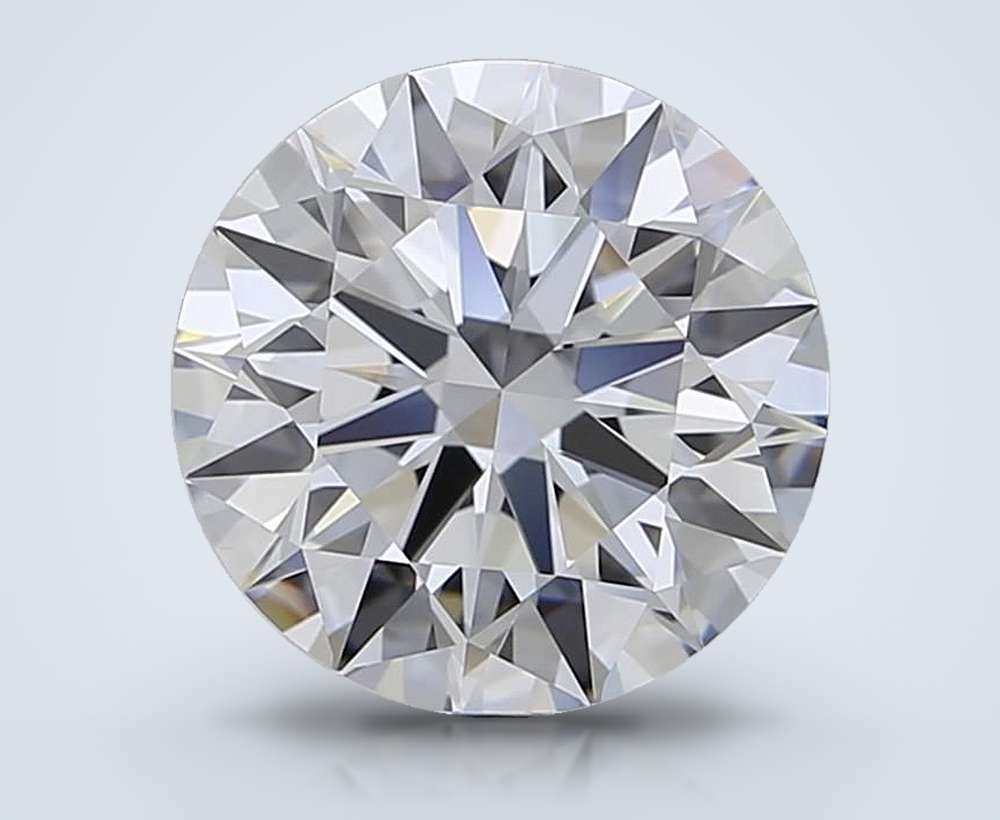 3.06ct G IF Rare Carat Ideal Cut Round Lab Grown Diamond