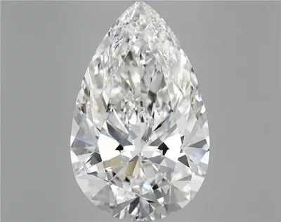 12.09ct F VVS2 Rare Carat Ideal Cut Pear Lab Grown Diamond