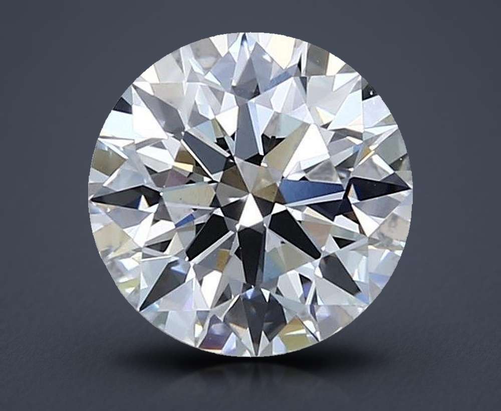 2.03ct E VS1 Rare Carat Ideal Cut Round Lab Grown Diamond