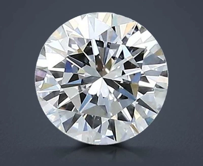 0.57ct H VVS2 Very Good Cut Round Diamond