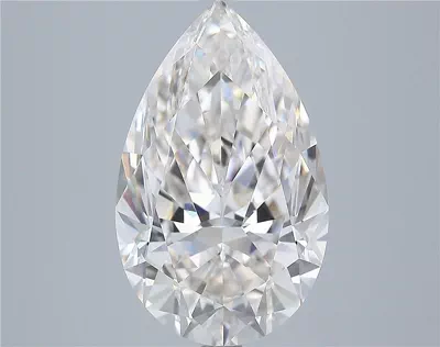 5.25ct I IF Rare Carat Ideal Cut Pear Diamond