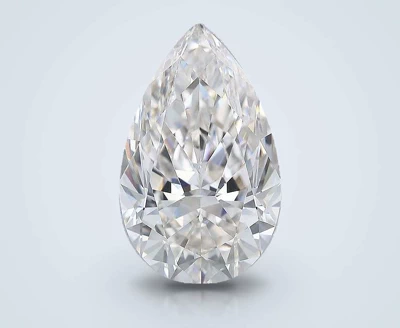 5.25ct I IF Rare Carat Ideal Cut Pear Diamond