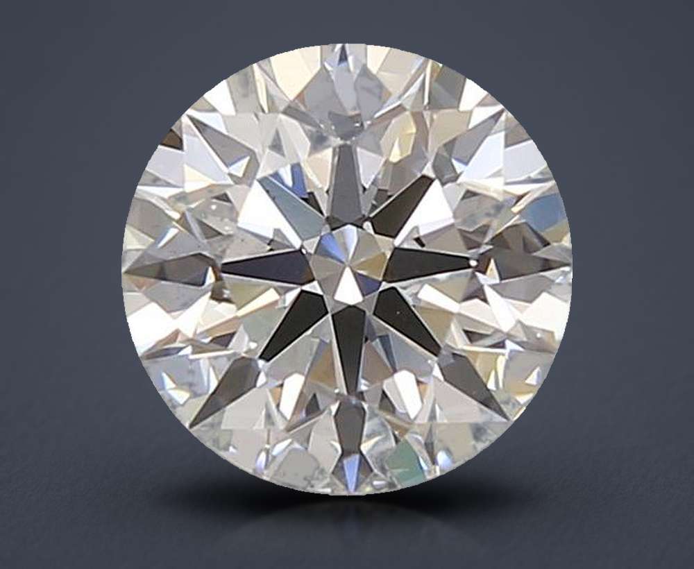 2.23ct E VS2 Rare Carat Ideal Cut Round Lab Grown Diamond