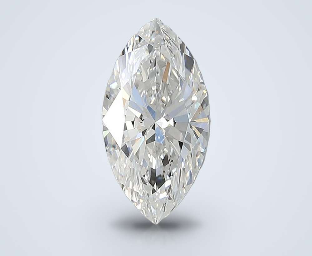 1.54ct E VS1 Rare Carat Ideal Cut Marquise Lab Grown Diamond