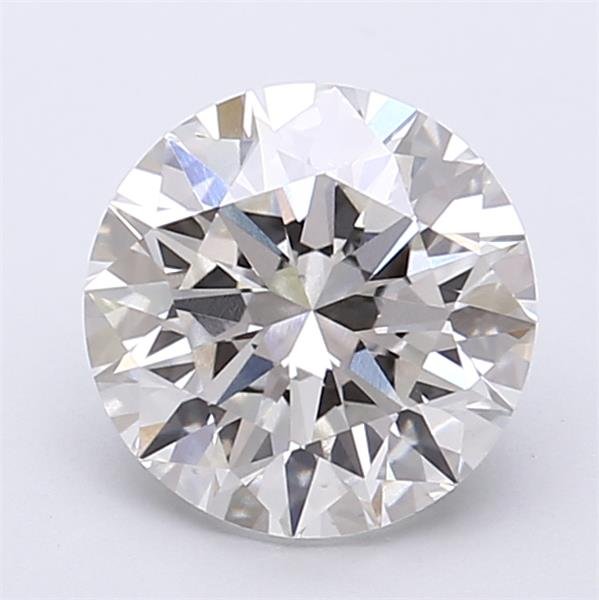 2.05ct H VS1 Excellent Cut Round Lab Grown Diamond