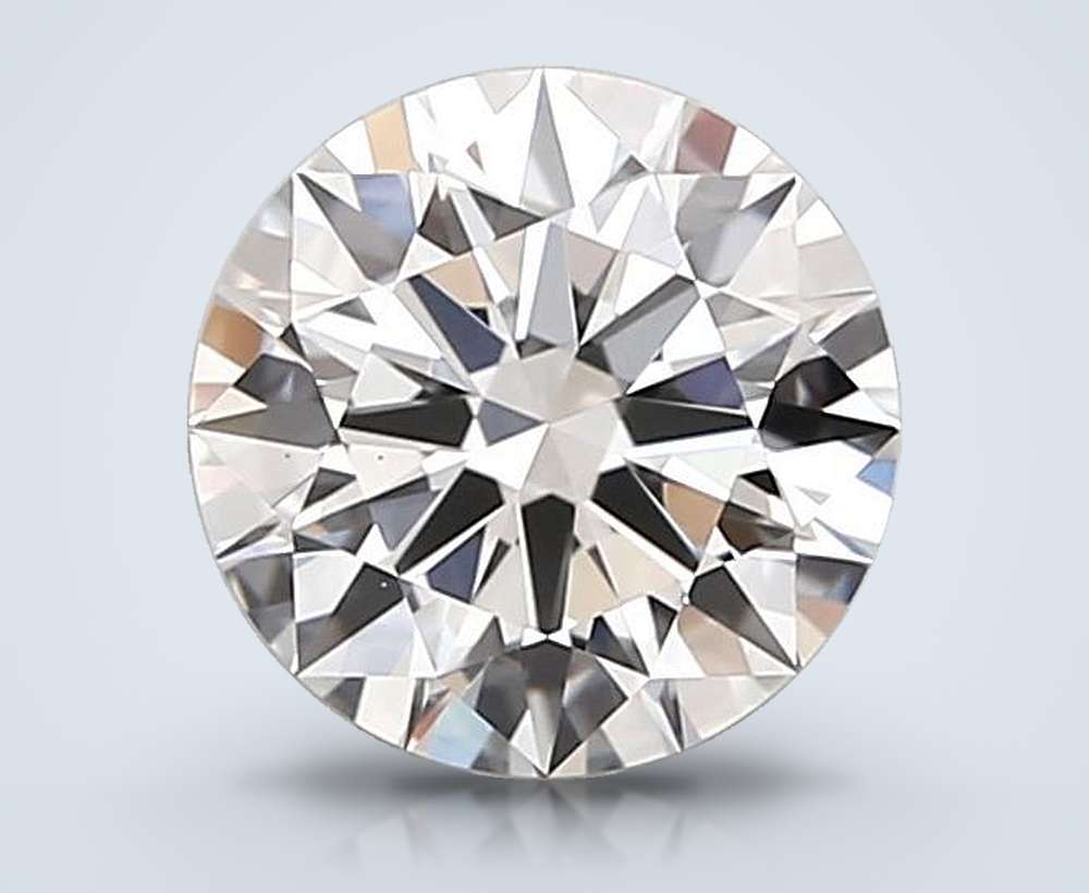 1.00ct D VS1 Rare Carat Ideal Cut Round Lab Grown Diamond