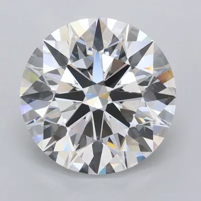2.97ct D FL Rare Carat Ideal Cut Round Lab Grown Diamond