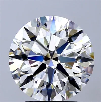 3.16ct G VVS1 Rare Carat Ideal Cut Round Diamond