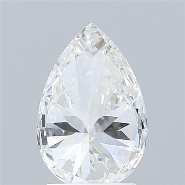 2.18ct E VVS2 Very Good Cut Pear Lab Grown Diamond