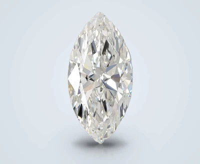 5.09ct F VS2 Rare Carat Ideal Cut Marquise Lab Grown Diamond