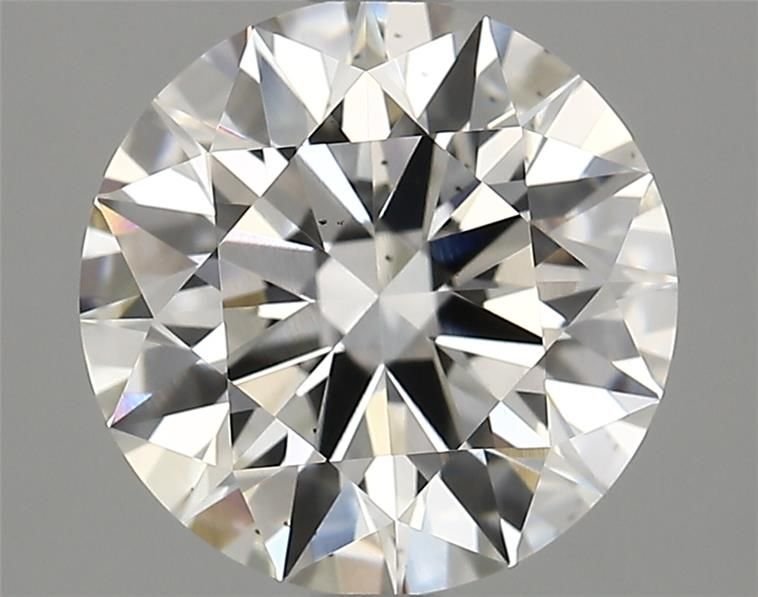 2.91ct F SI1 Rare Carat Ideal Cut Round Lab Grown Diamond