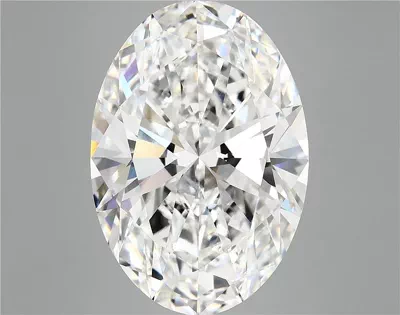 11.51ct F VVS2 Rare Carat Ideal Cut Oval Lab Grown Diamond