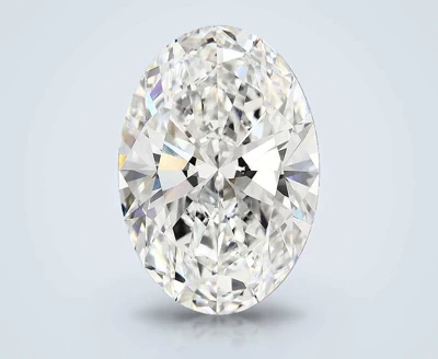 11.51ct F VVS2 Rare Carat Ideal Cut Oval Lab Grown Diamond