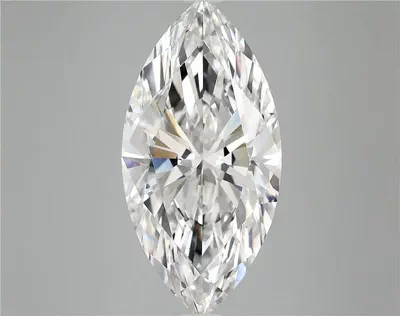 6.04ct F VS1 Rare Carat Ideal Cut Marquise Lab Grown Diamond