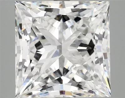8.03ct E VS1 Rare Carat Ideal Cut Princess Lab Grown Diamond