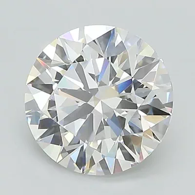1.58ct E VVS2 Rare Carat Ideal Cut Round Lab Grown Diamond
