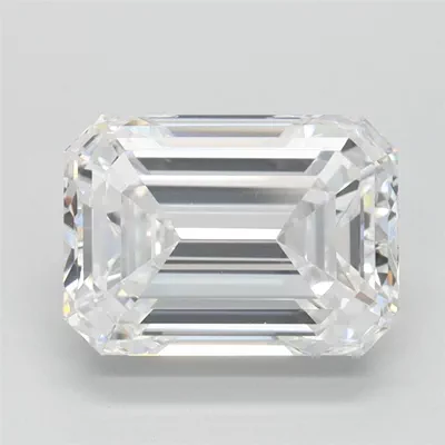 2.00ct E VS2 Rare Carat Ideal Cut Emerald Lab Grown Diamond