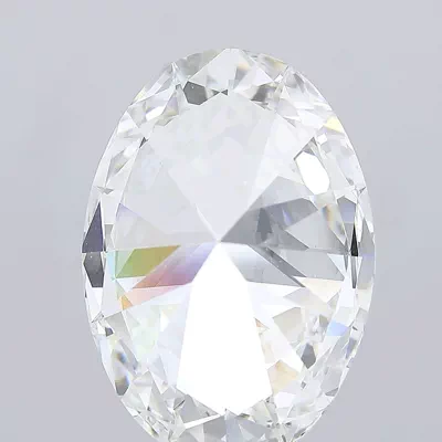 25.82ct F VVS2 Rare Carat Ideal Cut Oval Lab Grown Diamond