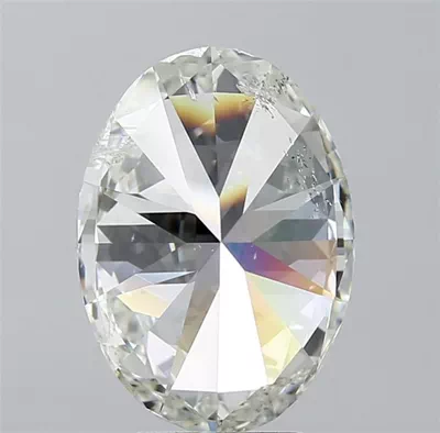 5.01ct J SI2 Very Good Cut Oval Diamond