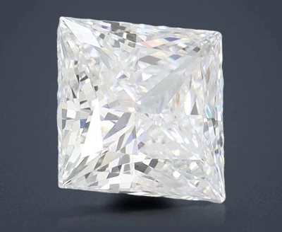 1.50ct E VS1 Rare Carat Ideal Cut Princess Lab Grown Diamond