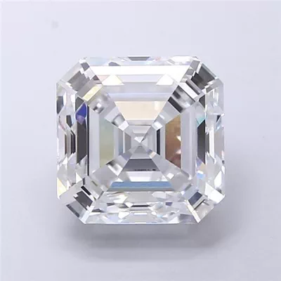 5.23ct D VVS1 Very Good Cut Asscher Lab Grown Diamond