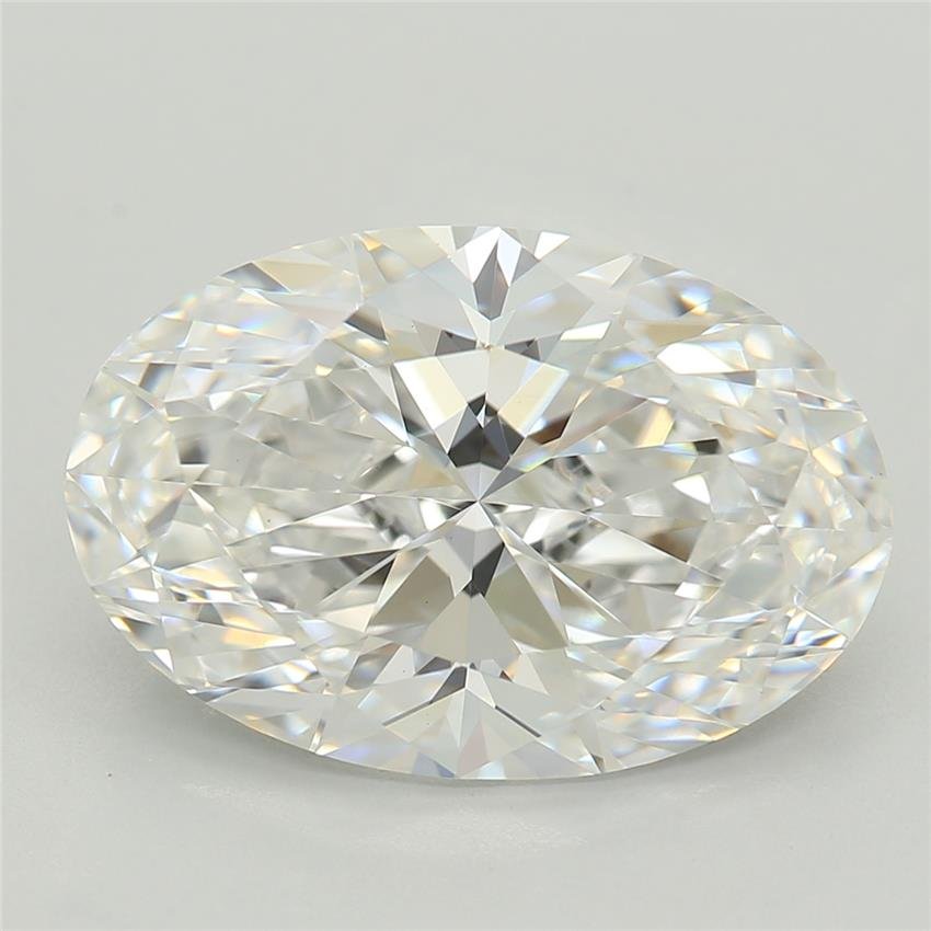 3.33ct E VVS2 Rare Carat Ideal Cut Oval Lab Grown Diamond