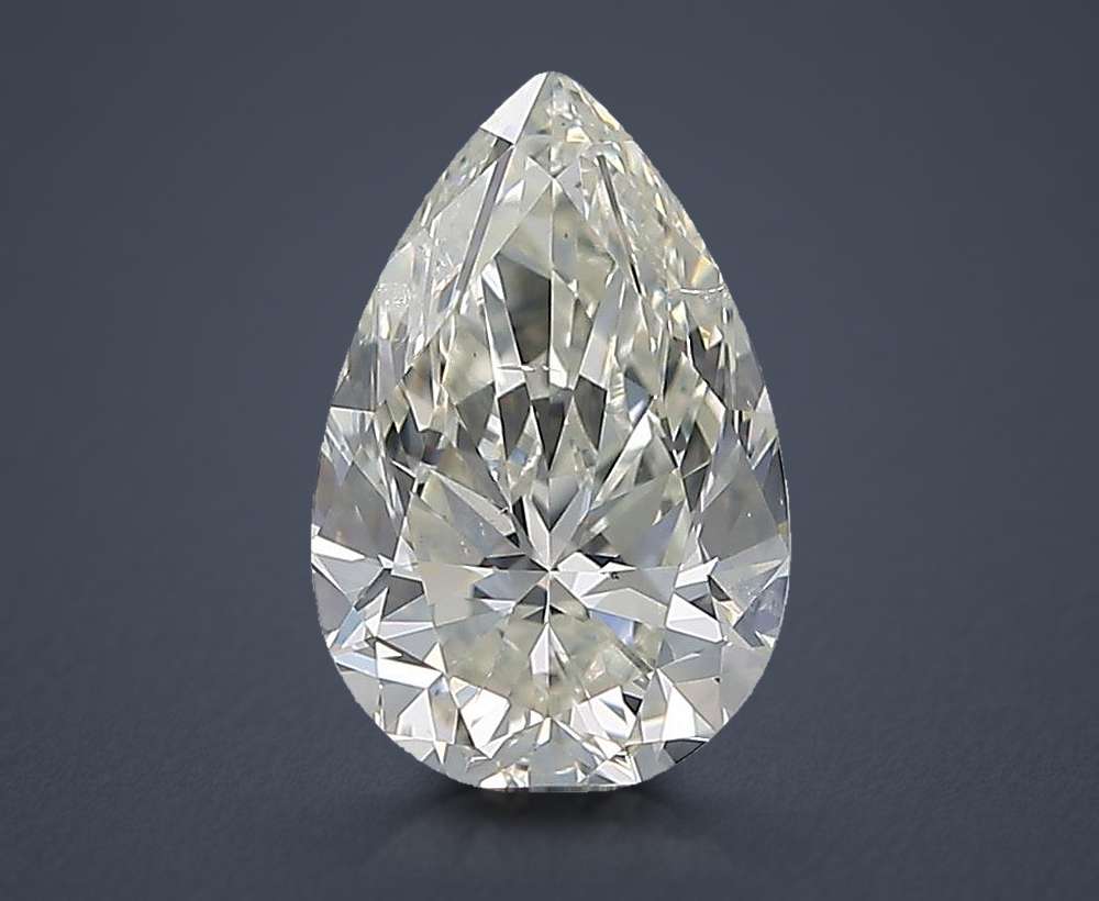 2.01ct I SI2 Rare Carat Ideal Cut Pear Diamond