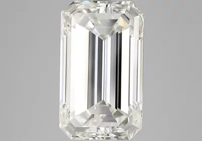 6.05ct K VVS1 Excellent Cut Emerald Diamond