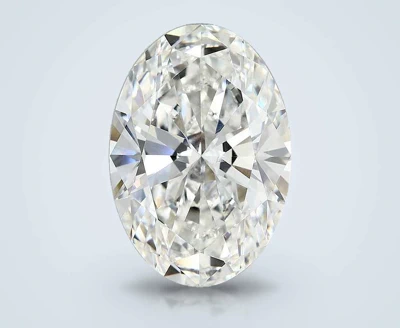 10.07ct F VVS2 Rare Carat Ideal Cut Oval Lab Grown Diamond