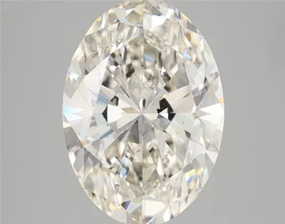 2.51ct H VS2 Rare Carat Ideal Cut Oval Lab Grown Diamond