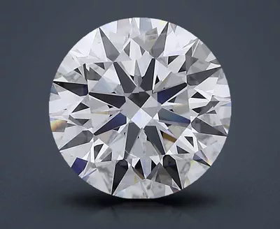 4.01ct F SI1 Rare Carat Ideal Cut Round Lab Grown Diamond