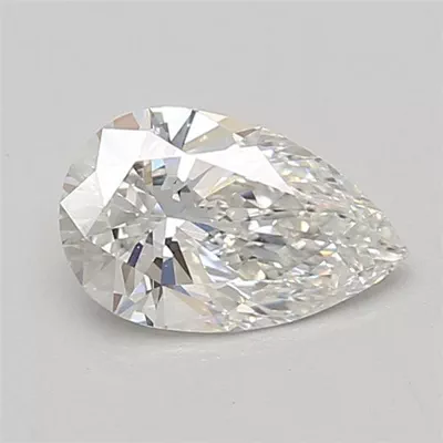 1.09ct D VS1 Rare Carat Ideal Cut Pear Lab Grown Diamond