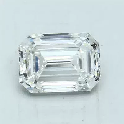 2.01ct F VVS1 Rare Carat Ideal Cut Emerald Diamond