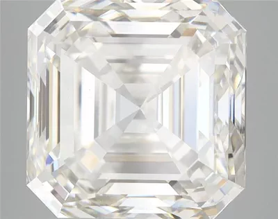 10.44ct H VS1 Rare Carat Ideal Cut Asscher Lab Grown Diamond
