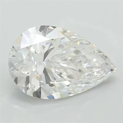 1.70ct D VS1 Rare Carat Ideal Cut Pear Lab Grown Diamond