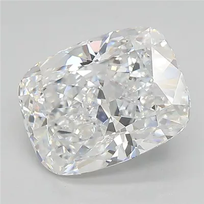 3.02ct E VVS1 Rare Carat Ideal Cut Cushion Lab Grown Diamond