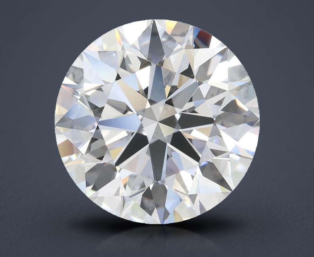 6.33ct E VVS2 Rare Carat Ideal Cut Round Lab Grown Diamond